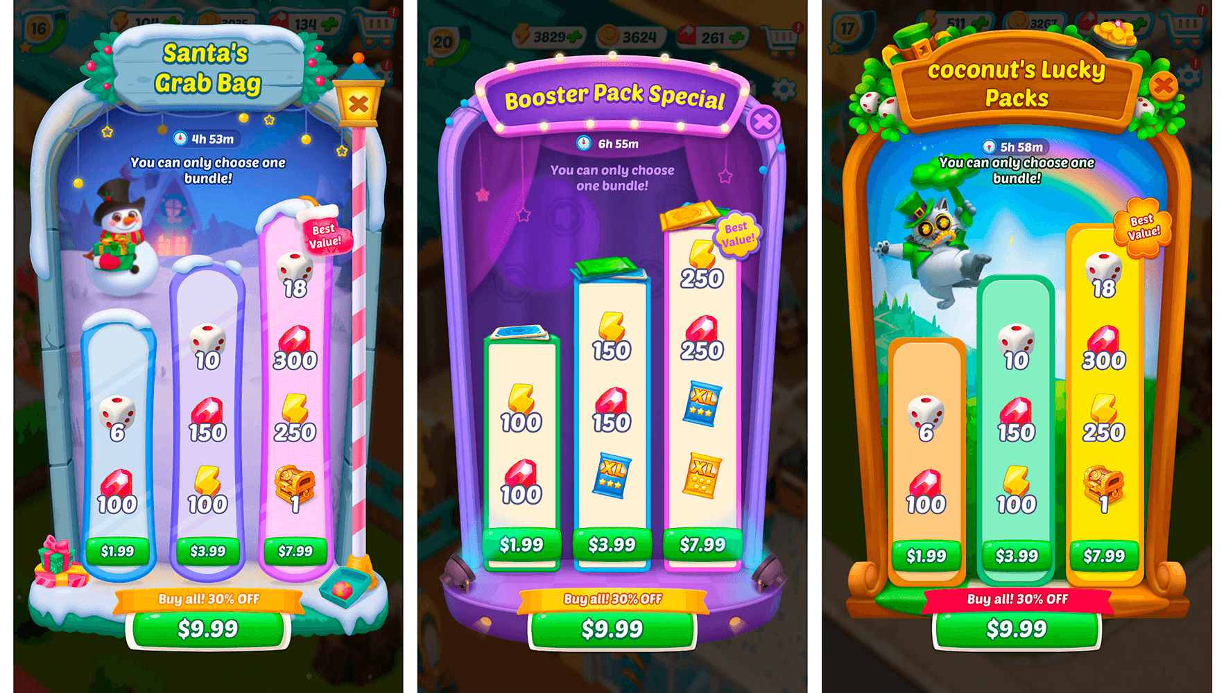 Buy All: how the offers look